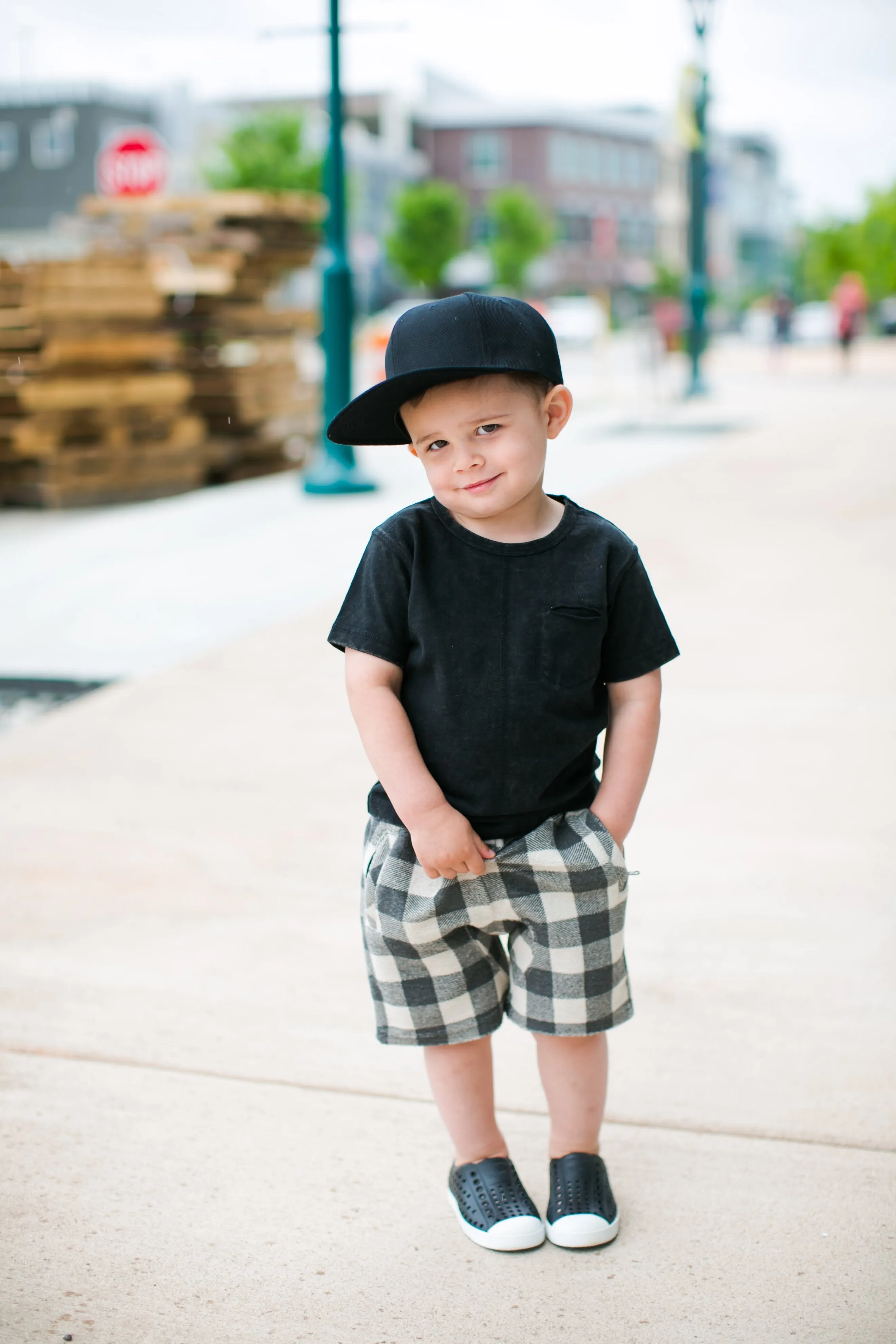 Appaman - Boys Reef Shorts in Checkers
