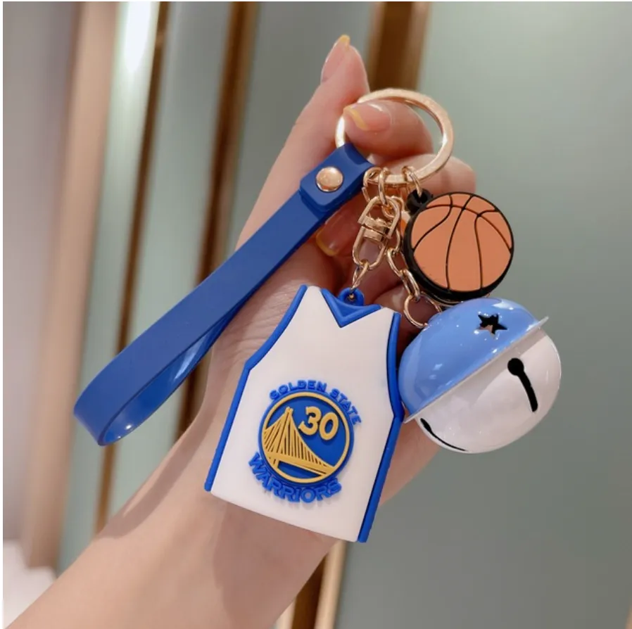 Basketball Jersey Keychain