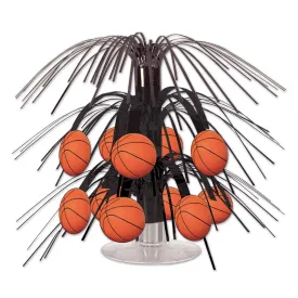 Basketball Mini Party Cascade Centerpiece