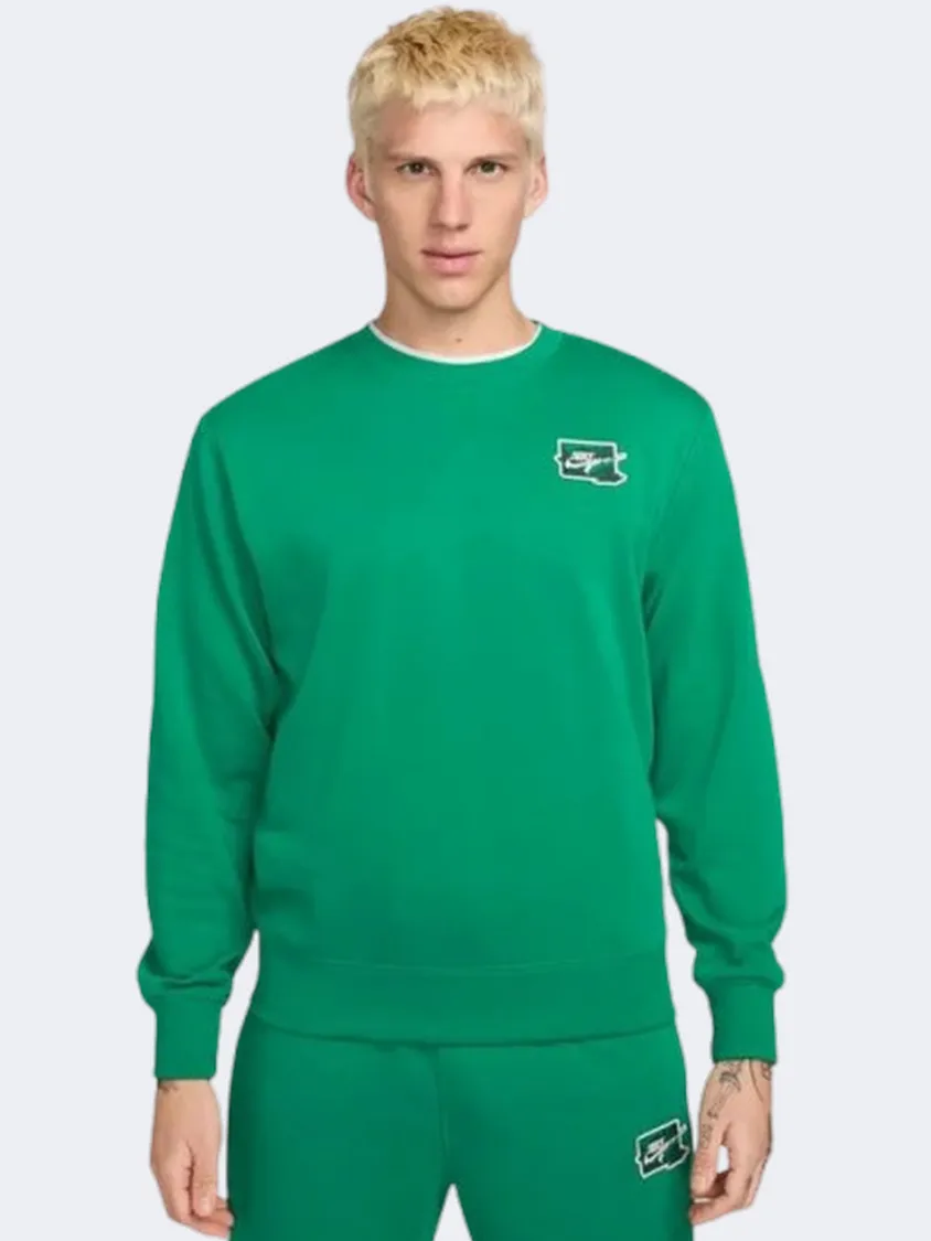 Nike Club Men Lifestyle Sweatshirt Bolt Malachite/Sail
