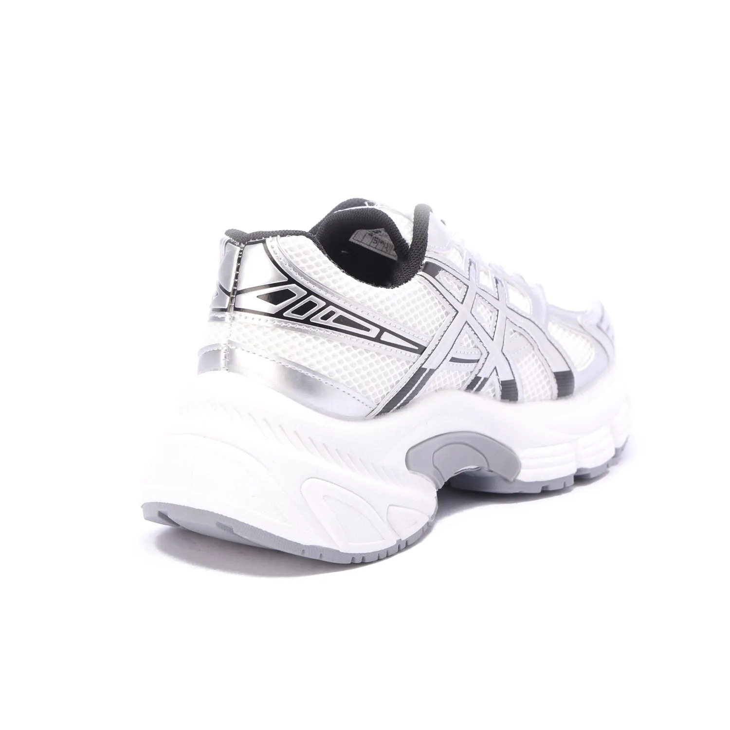 Silver Shadow Retro Running Sneakers-Black