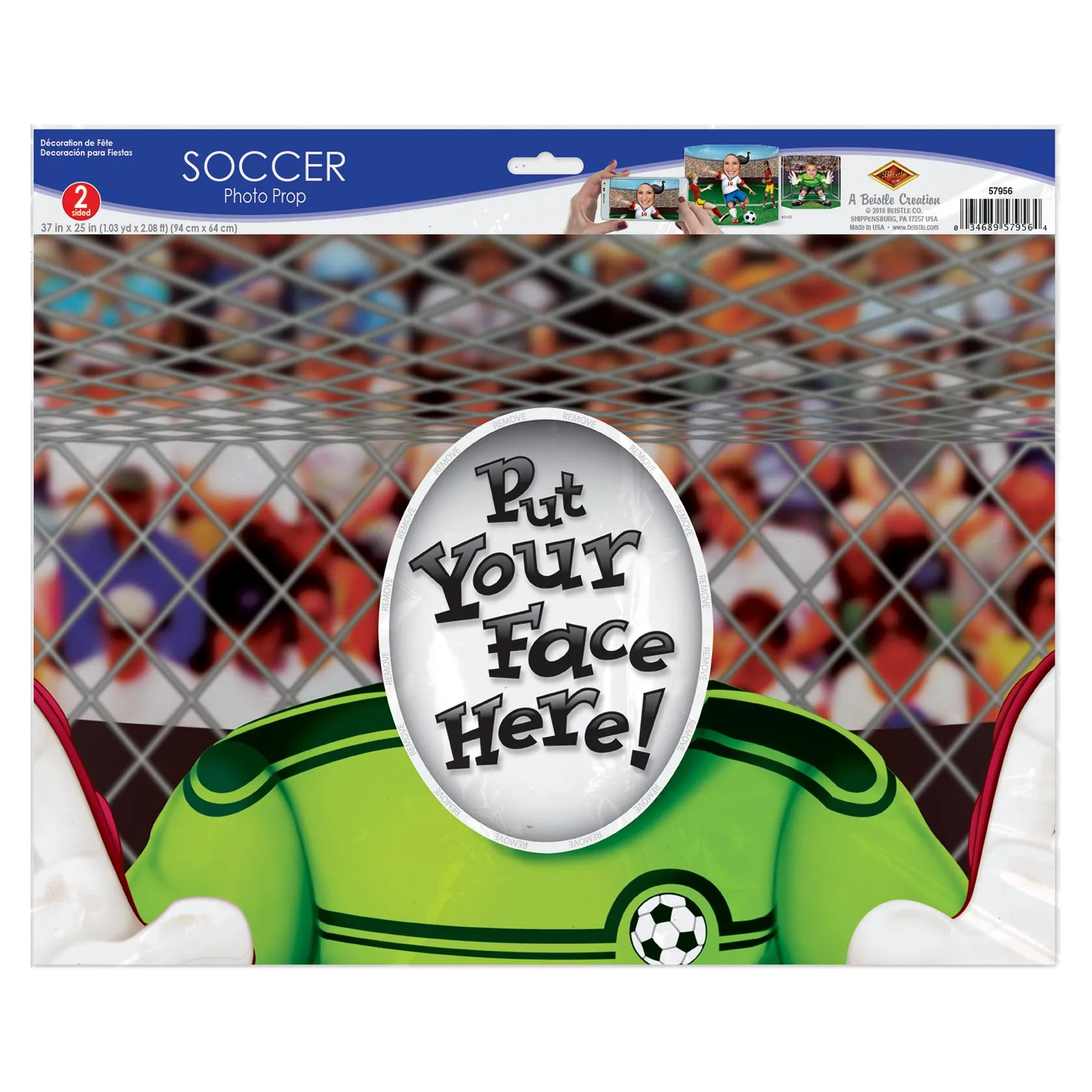 Soccer Party Photo Prop