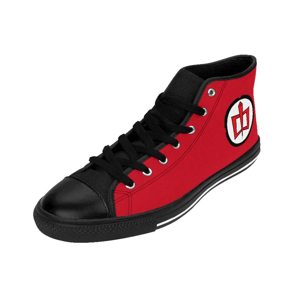 The Greatest American Hero Shoes | Retro Geek Hipster High Top Canvas Sneakers