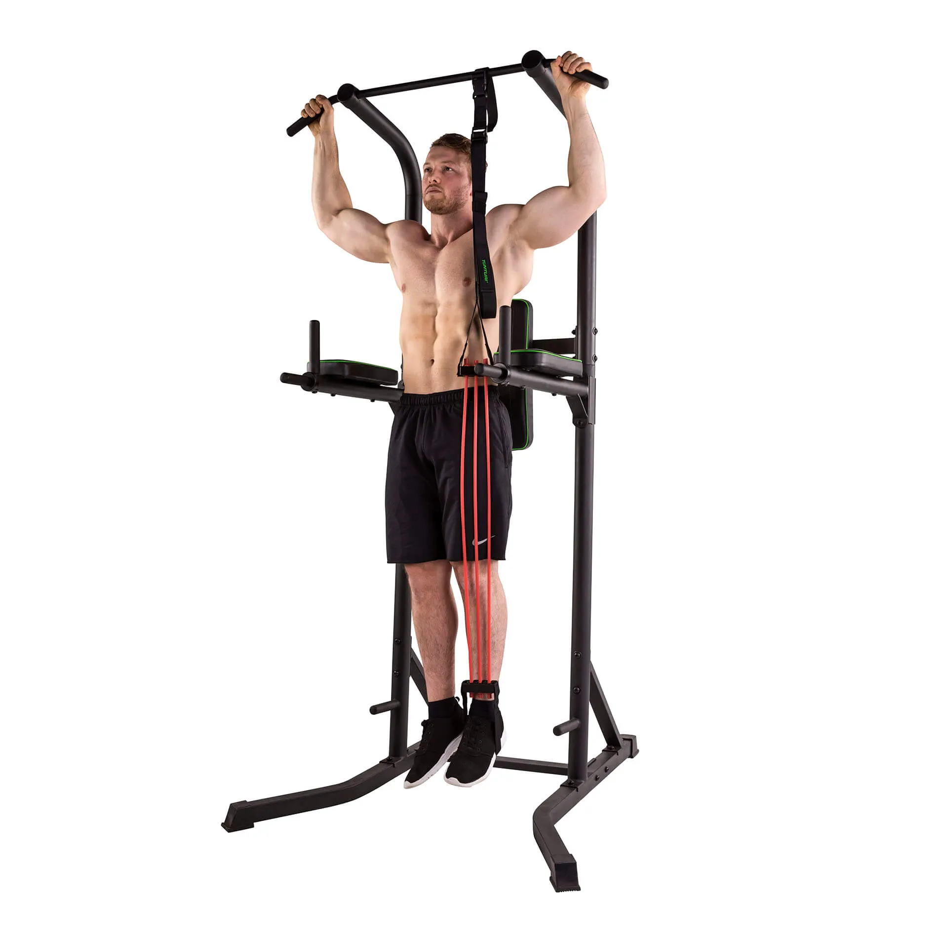 Training Elastic - Tunturi - 'Pull-up assistant' - Sort